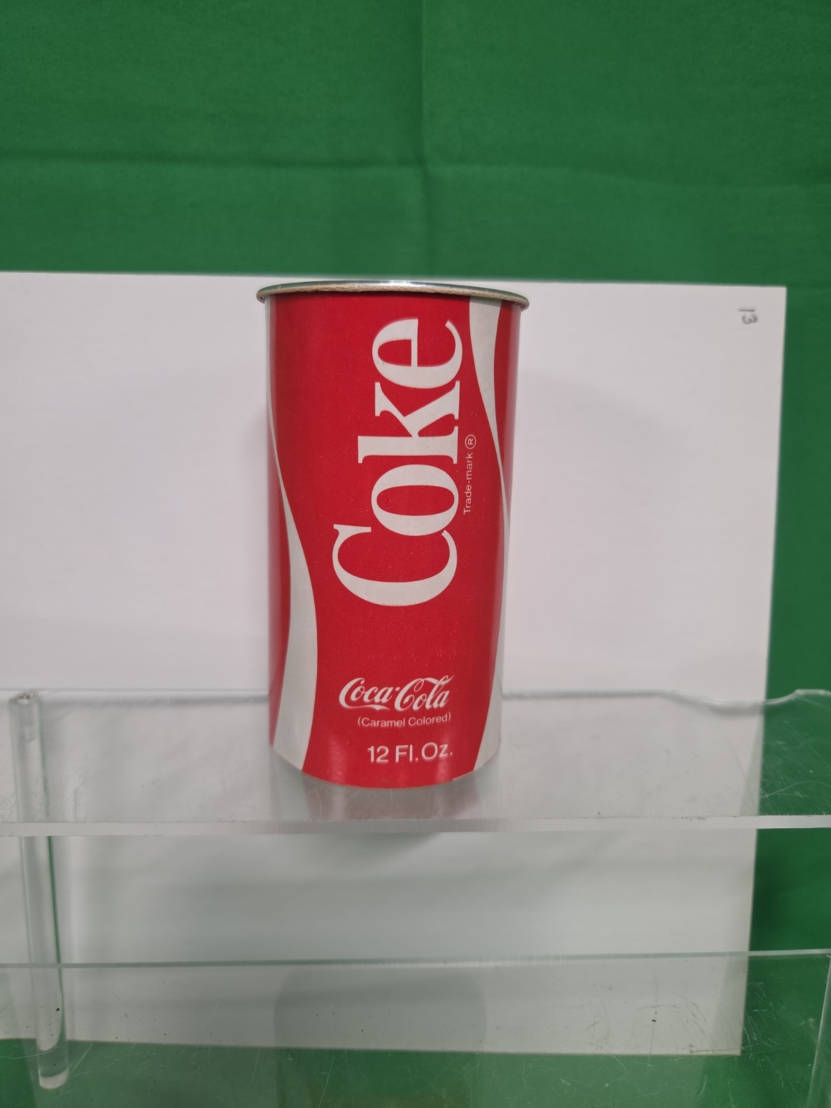 Coca-Cola Coke Plastic Can Test Empty Silver Liner Pre Production? Unique USA