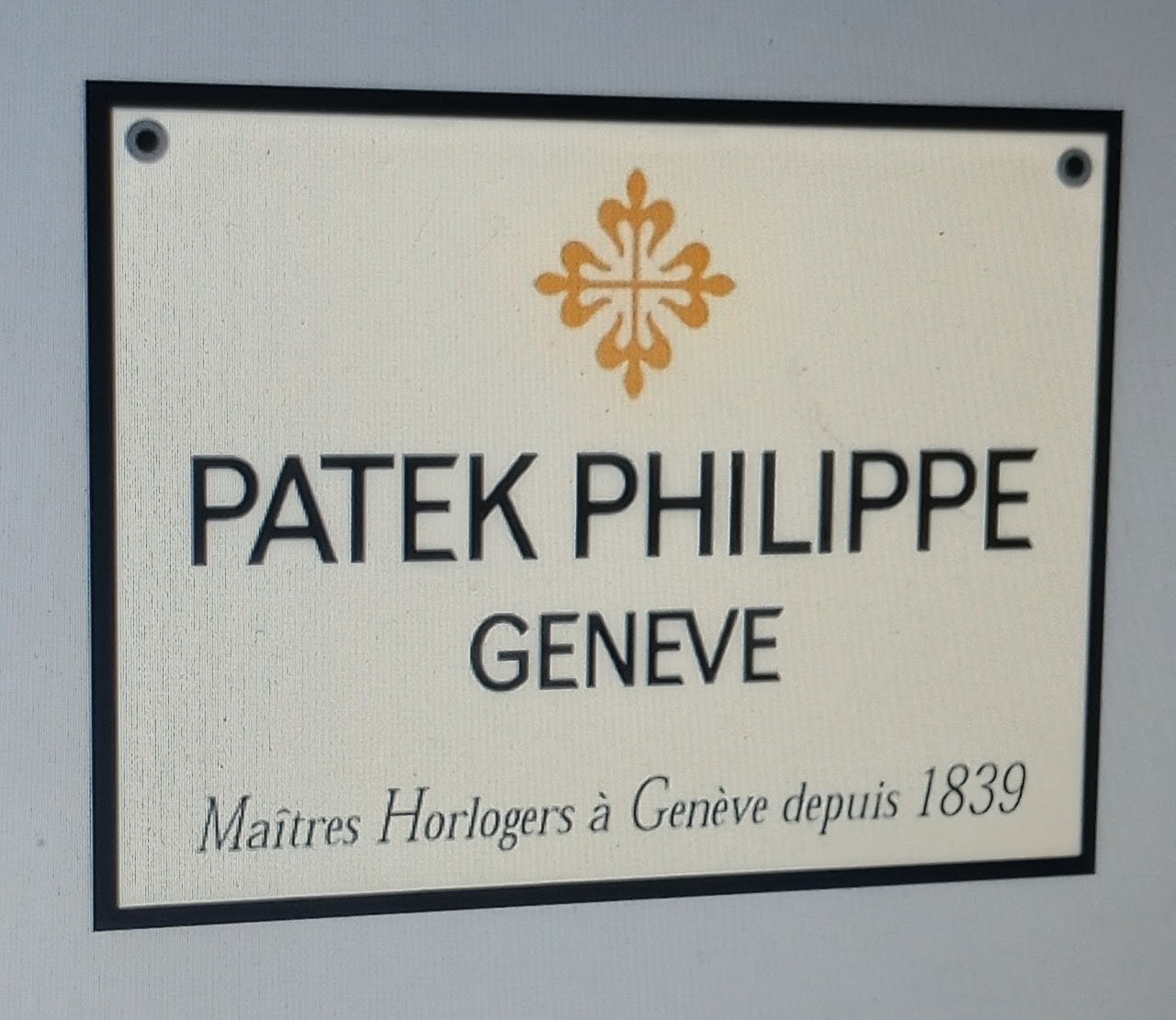Watch sign .. Patek Philippe
