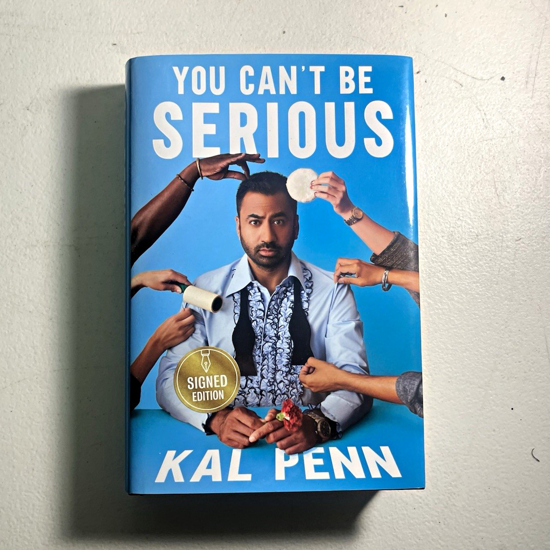 Kal Penn You Can't Be Serious Signed Edition Hardcover Book Signed