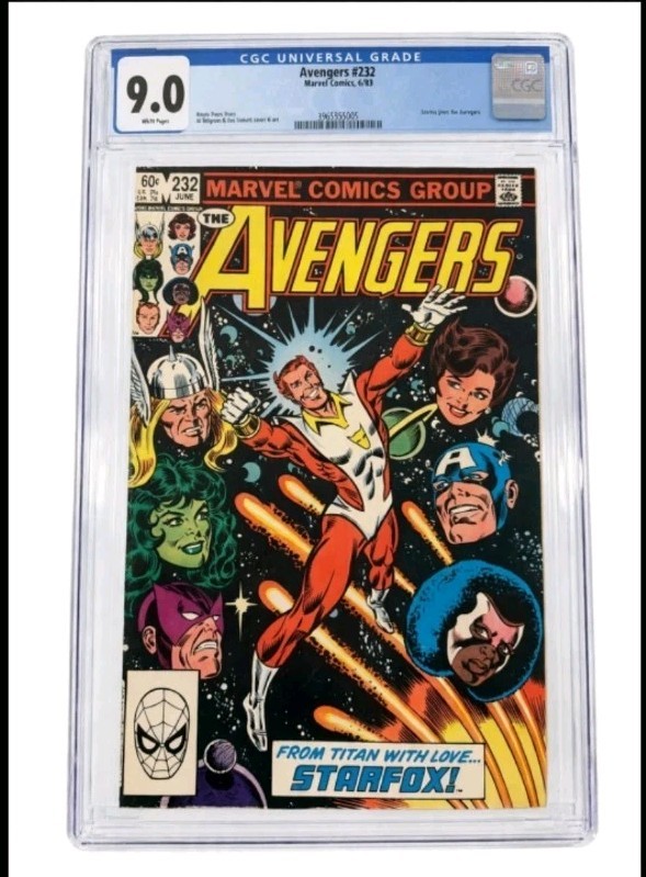 Avengers #232 Marvel Comics 6/83 CGC 9.0