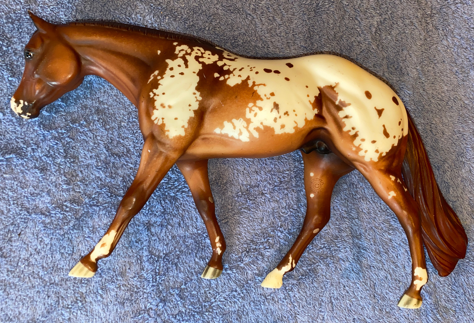 Zippo Pine Bar 1999 Breyer Mold #466 Impress Me Shannon Red Chestnut Quarter Hor