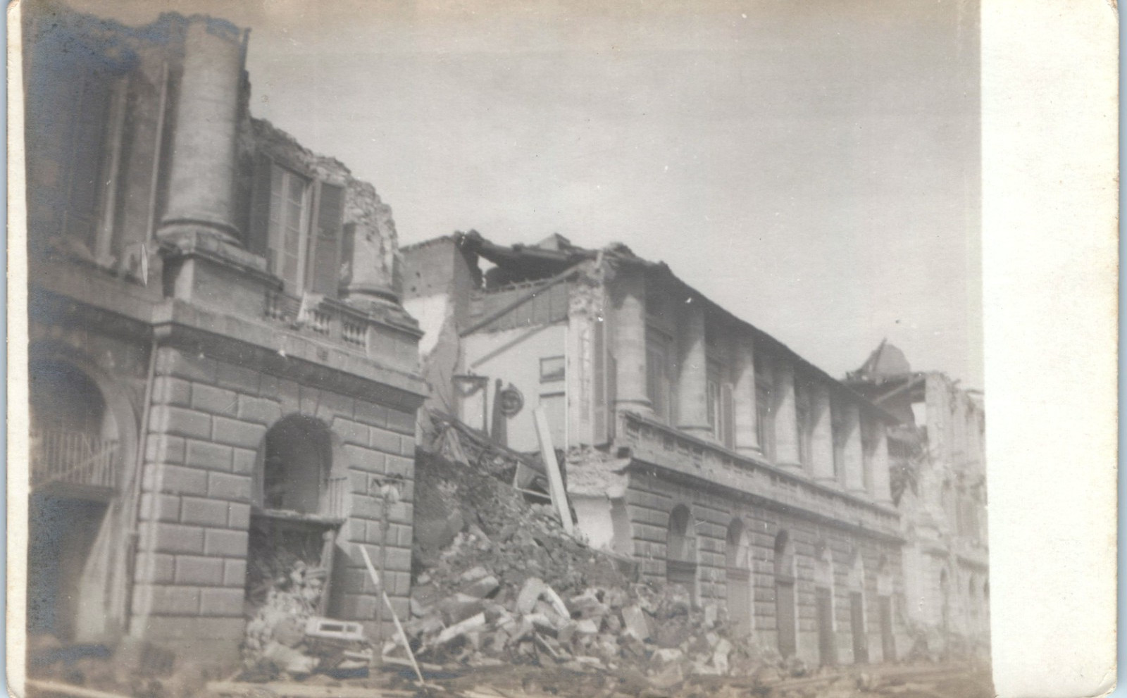 Vintage Postcard 1908 Messina-Reggio Calabria Earthquake Campania Vintage Postcard 1908 Messina-Reggio Calabria Earthquake Campania
