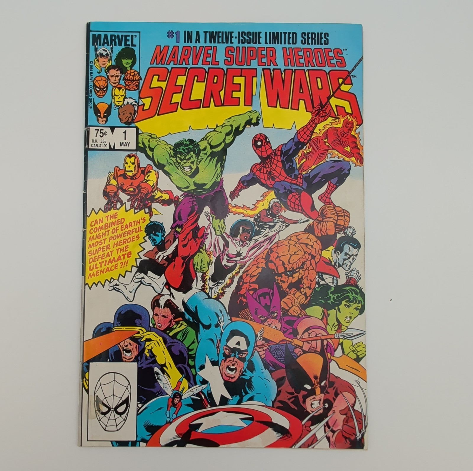 Secret Wars #1 1984 1st Appearance Beyonder Battleworld Marvel Key Issue