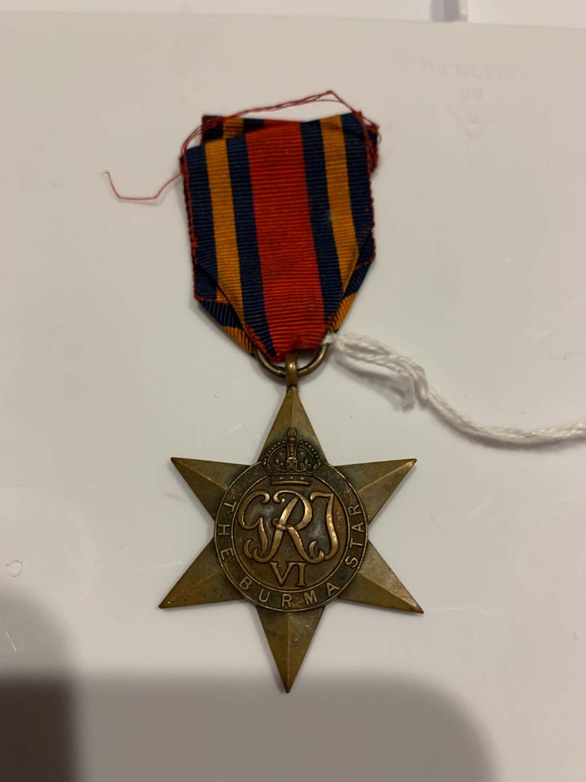Original WW2 British Burma Star Campaign Medal