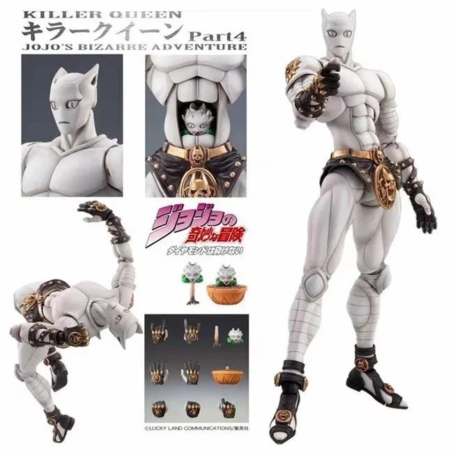 JoJo's Bizarre Adventure Super Action Statue Figure 4th part Killer Queen SAS JoJo's Bizarre Adventure Super Action Statue Figure 4th part Killer Queen SAS
