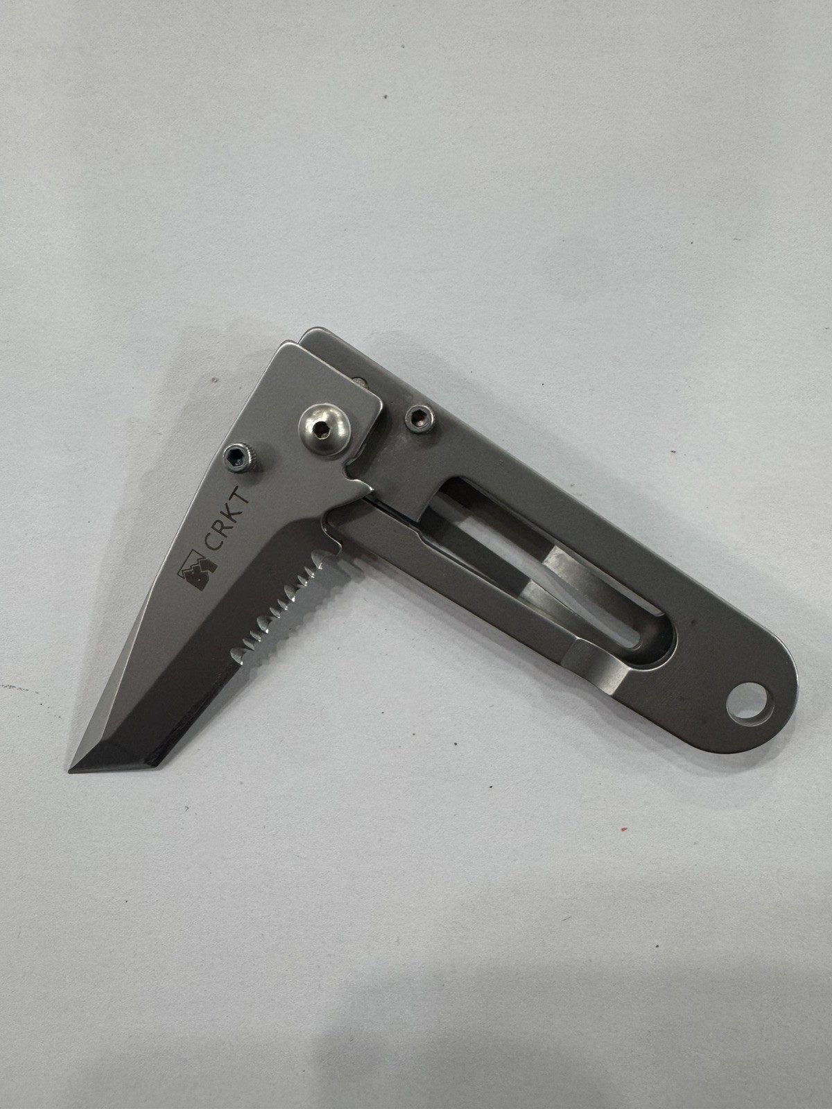 Vintage CRKT  5510 Pocket Knife Ed Halligan Design 