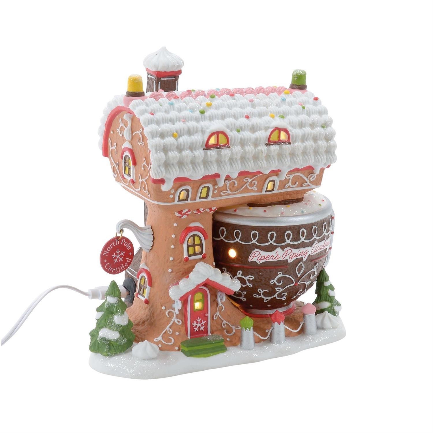 Dept 56 PIPER'S PIPING ACADEMY North Pole Village 6018360 BRAND NEW