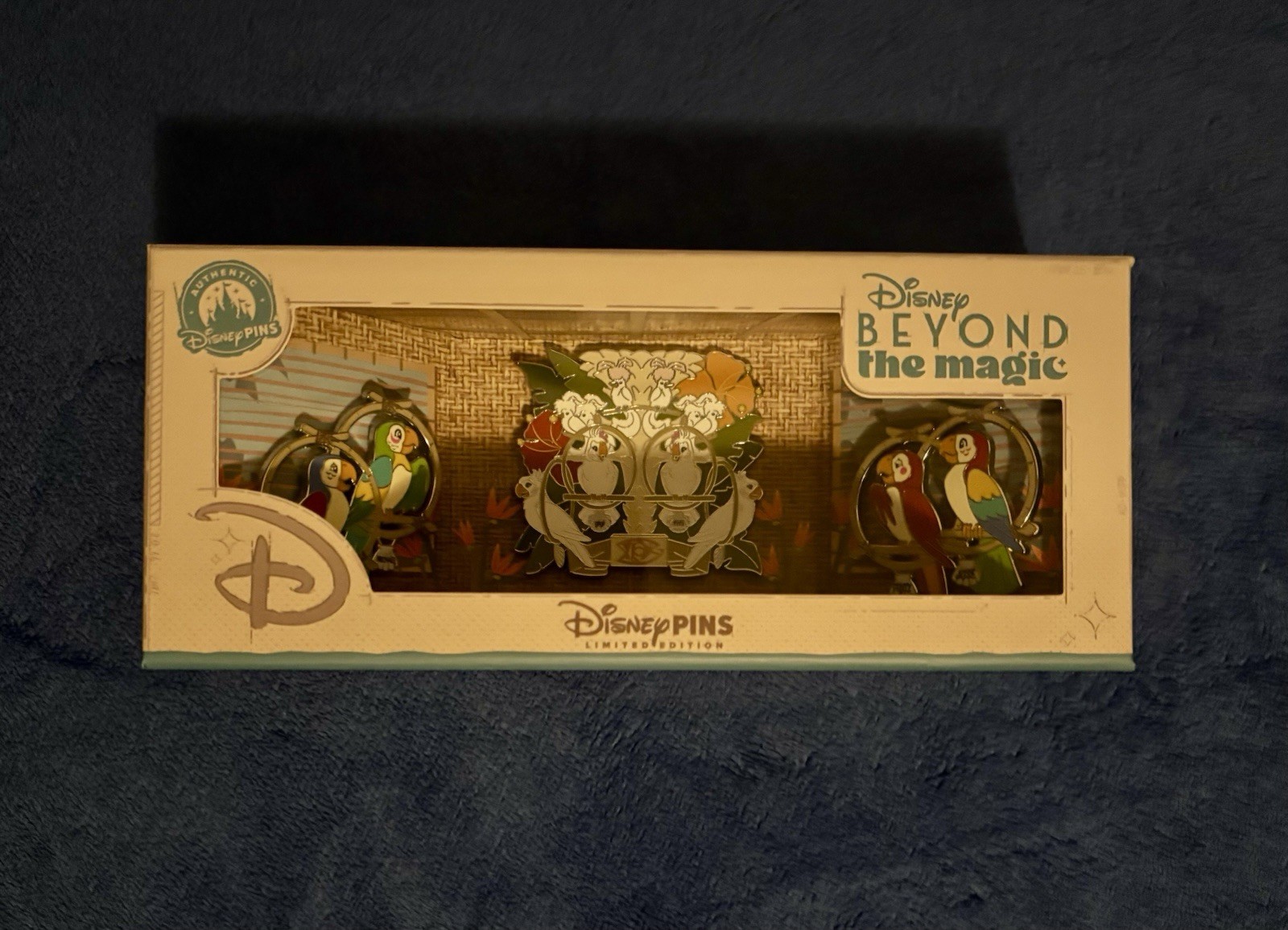 2026 D23 Disney Marketplace Beyond the Magic Enchanted Tiki Room 3 PINS LE 400 2026 D23 Disney Marketplace Beyond the Magic Enchanted Tiki Room 3 PINS LE 400