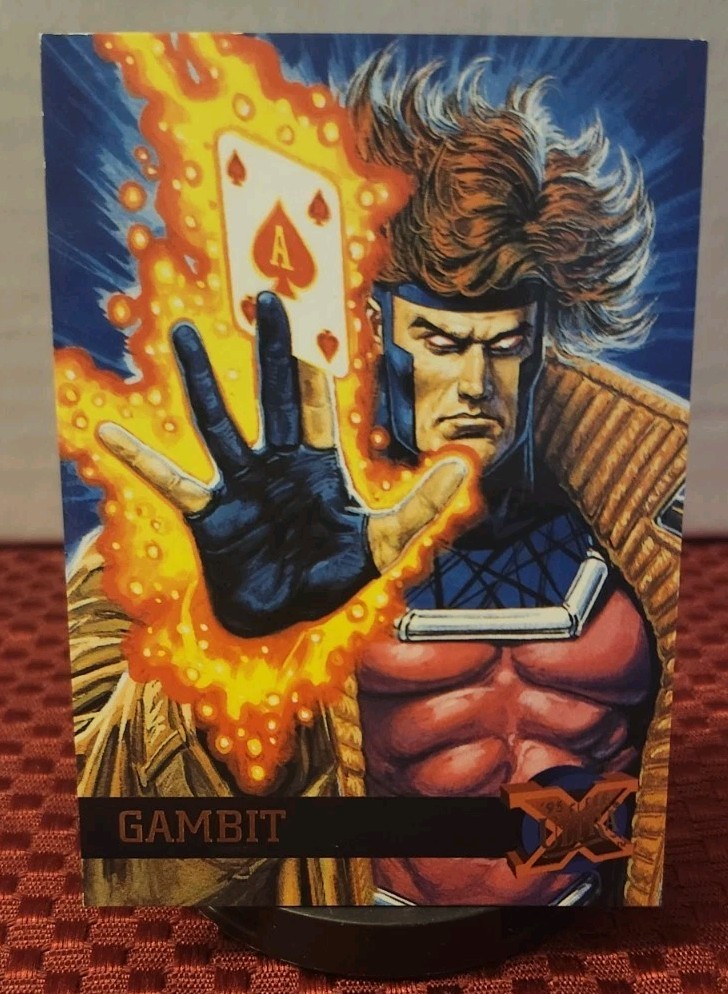 1995 Fleer Ultra X-Men \'95 - GAMBIT #20 - MARVEL COMICS TRADING CARD 🔥 🔥 🃏 