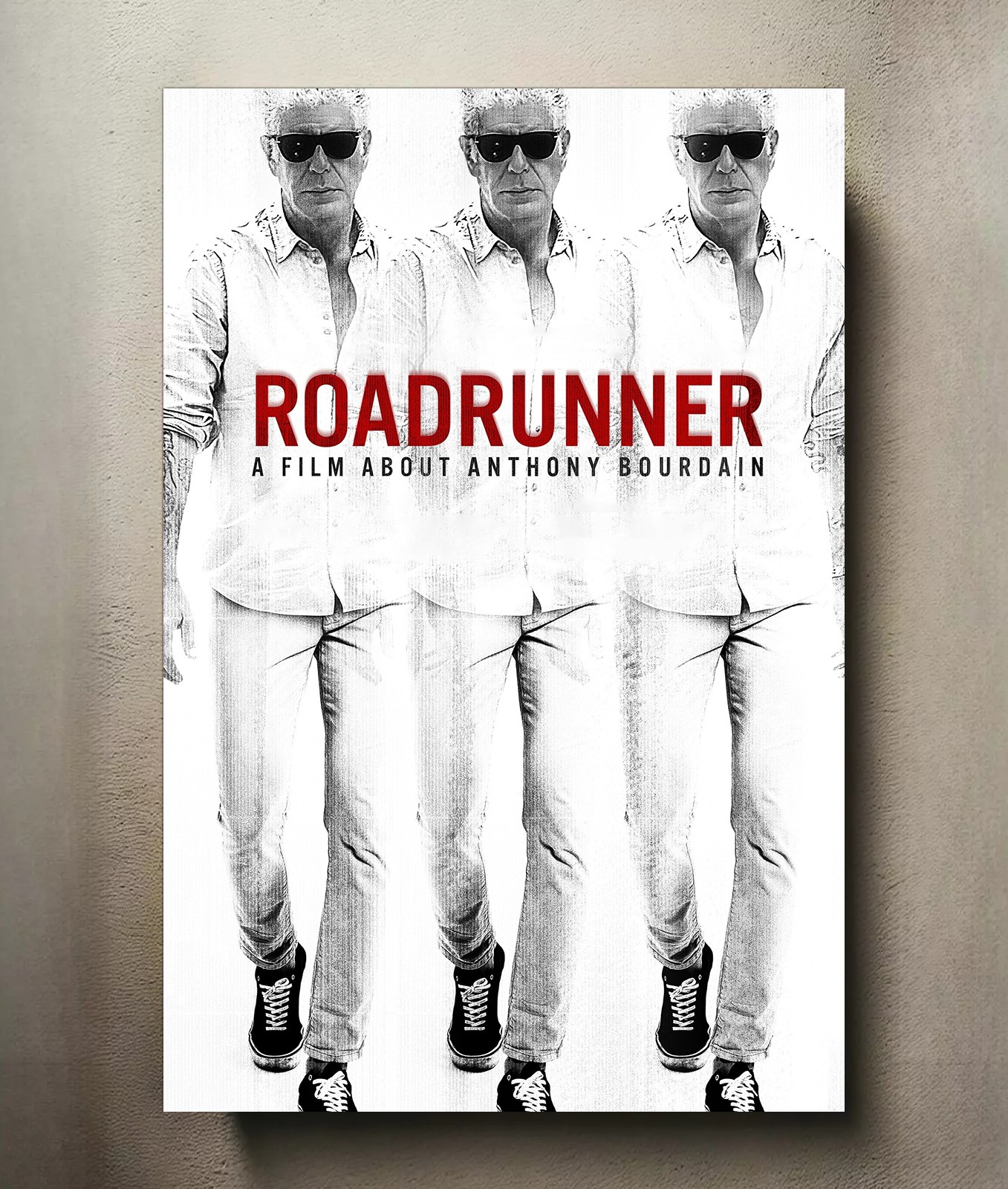Roadrunner: A Film About Anthony Bourdain 8x12 Metal Movie Poster Sign