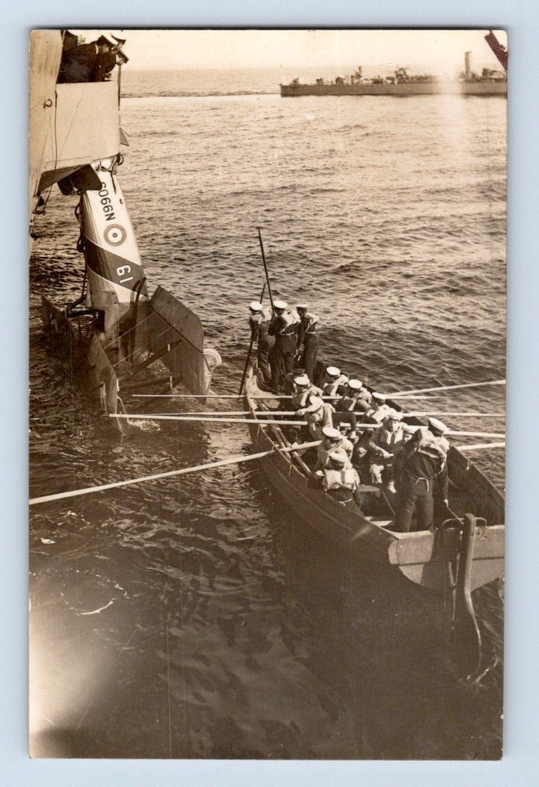 RPPC 1917. WWI BRITISH WAR PLANE WRECKAGE. POSTCARD RPPC 1917. WWI BRITISH WAR PLANE WRECKAGE. POSTCARD