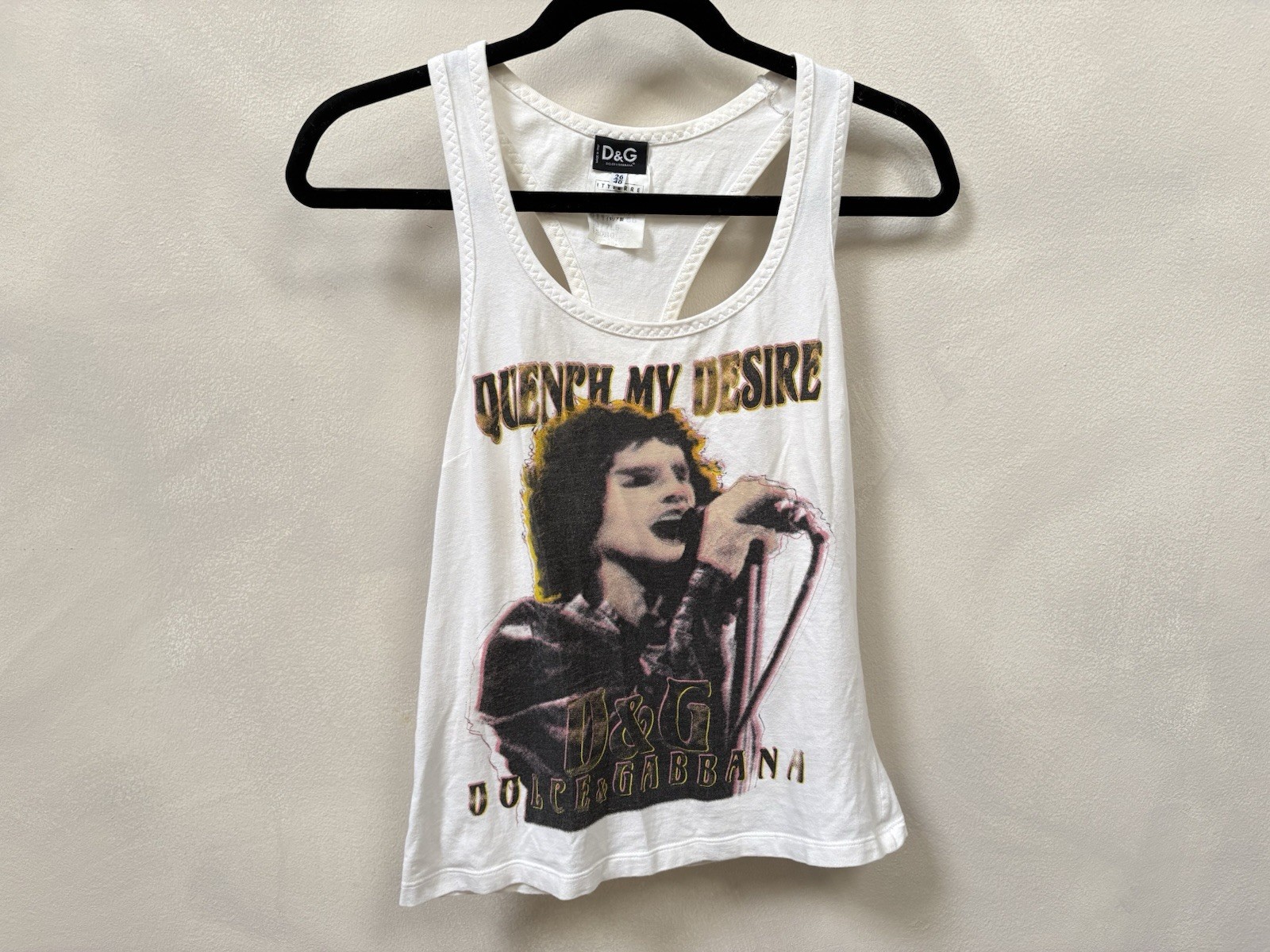 Dolce & Gabbana D&G Ready To Wear Tank TopThe Doors Jim Morrison Light My Fire