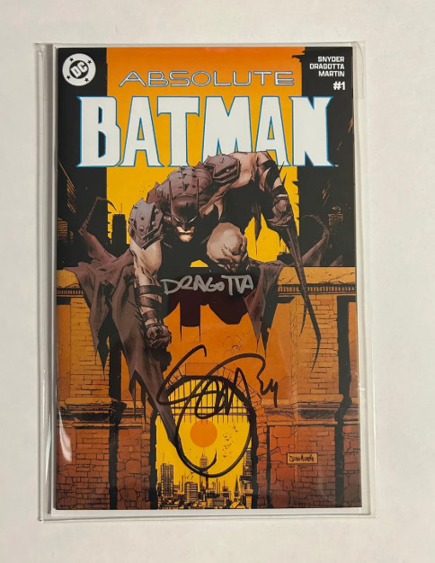 Absolute Batman #1 Signed Snyder Dragotta 2024 Sean Murphy NM