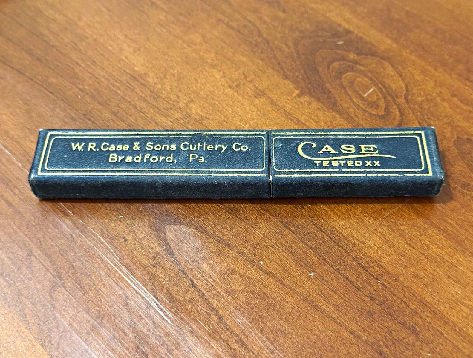 W.R. Case & Sons Lone Star Straight Razor, Case Tested XX, w/ Box