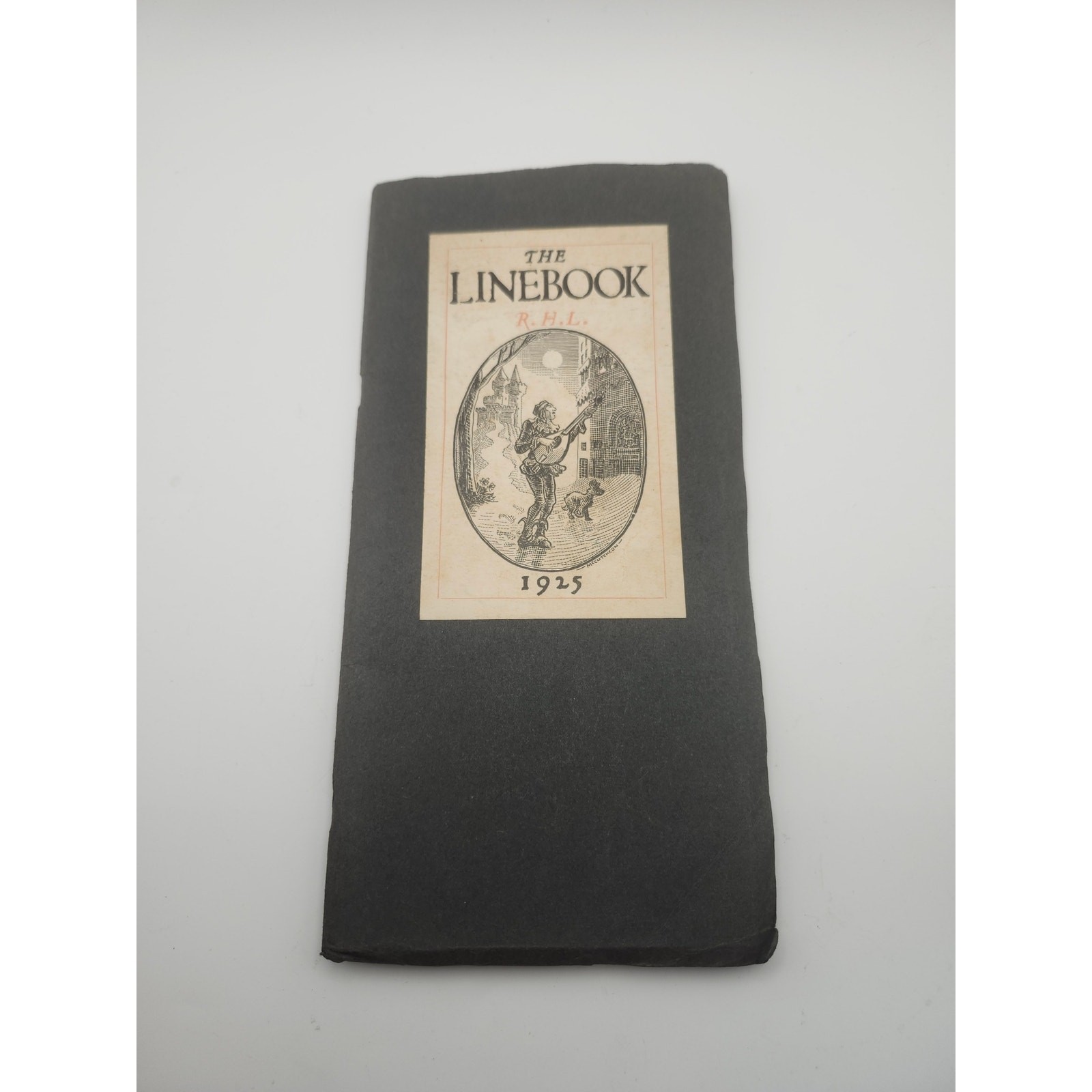 Vintage 1925 The Linebook Chicago Tribune Humor & Poetry Satire Booklet Rare