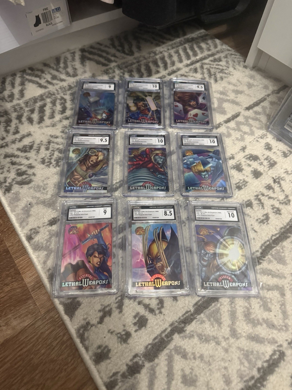 1995 fleer ultra x-men chromium
