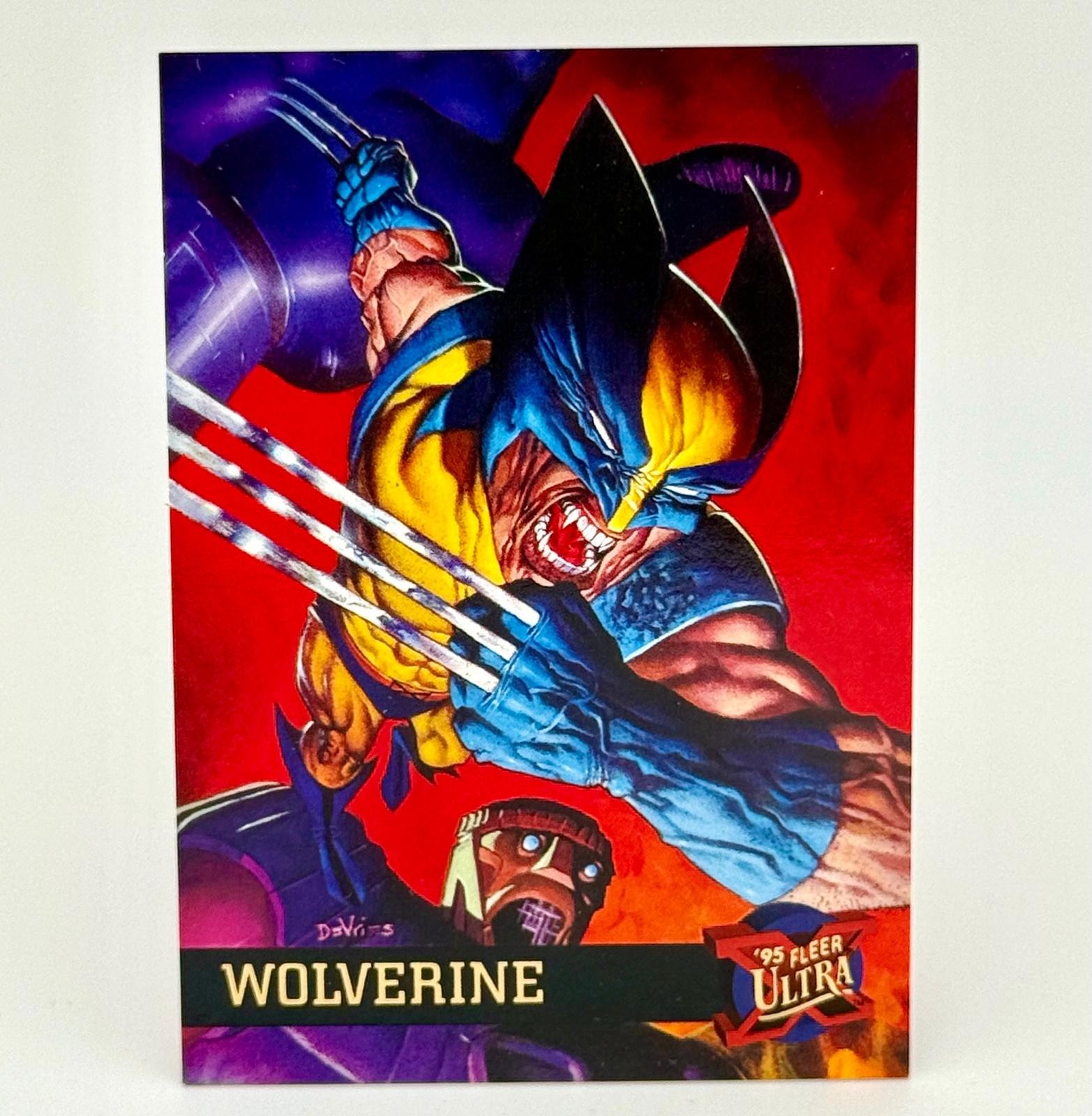 1995 Fleer Ultra X-Men #NNO Wolverine Promos Comic Card