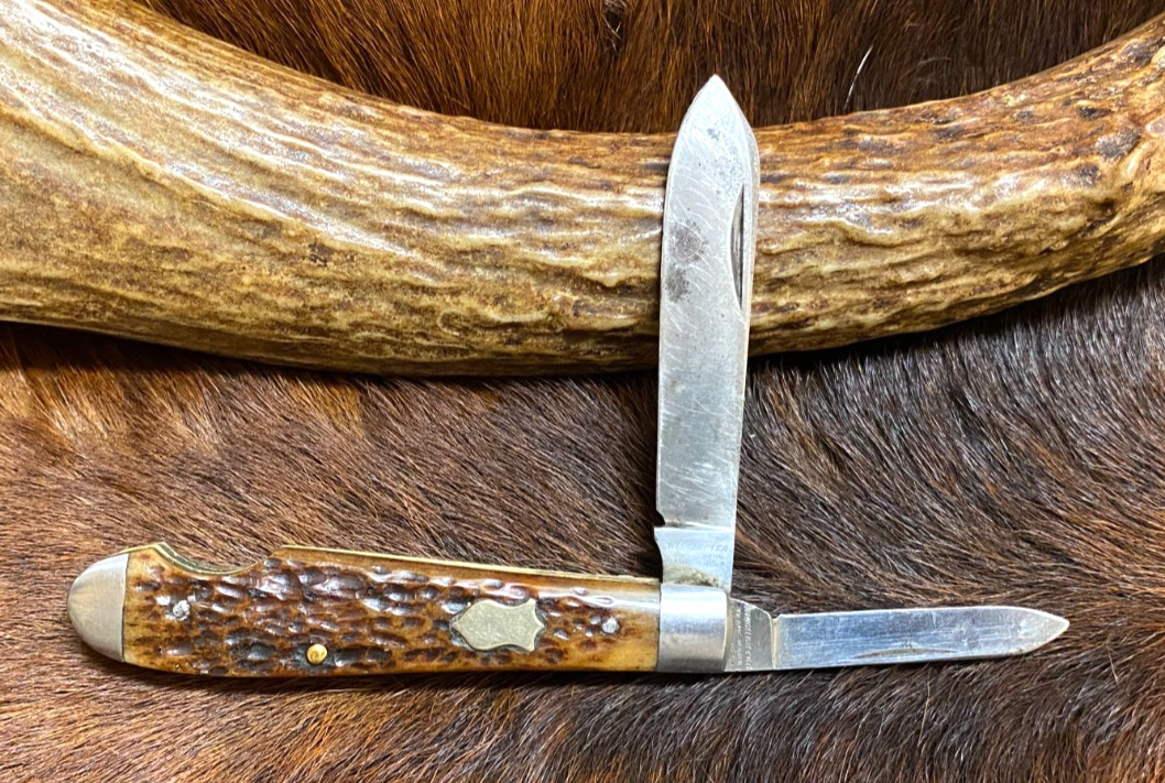 Winchester, Trademark, Made in USA., 2959 Easy Open Jack Knife, 3 3/8