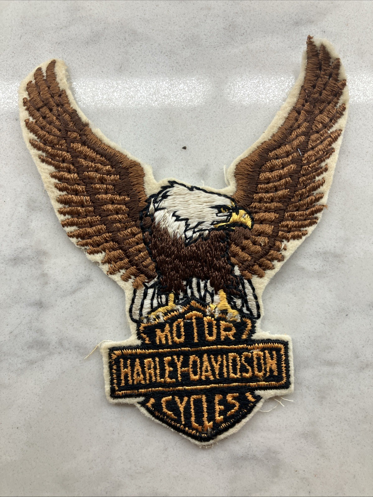 Vintage Old Stock Harley-Davidson Motor Cycles Patch