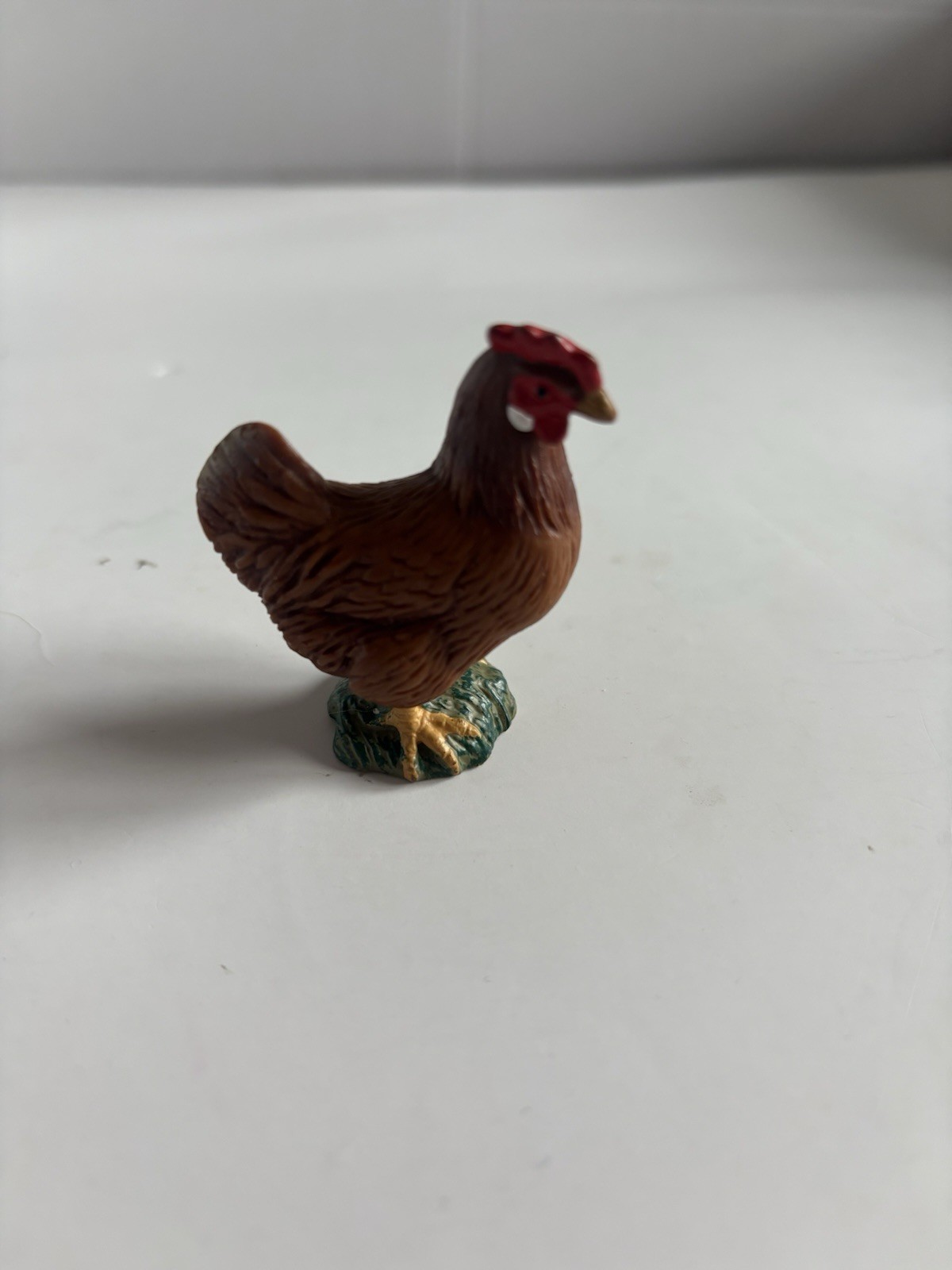 Vintage Schleich 1998 Brown Chicken Hen - GREAT CONDITION