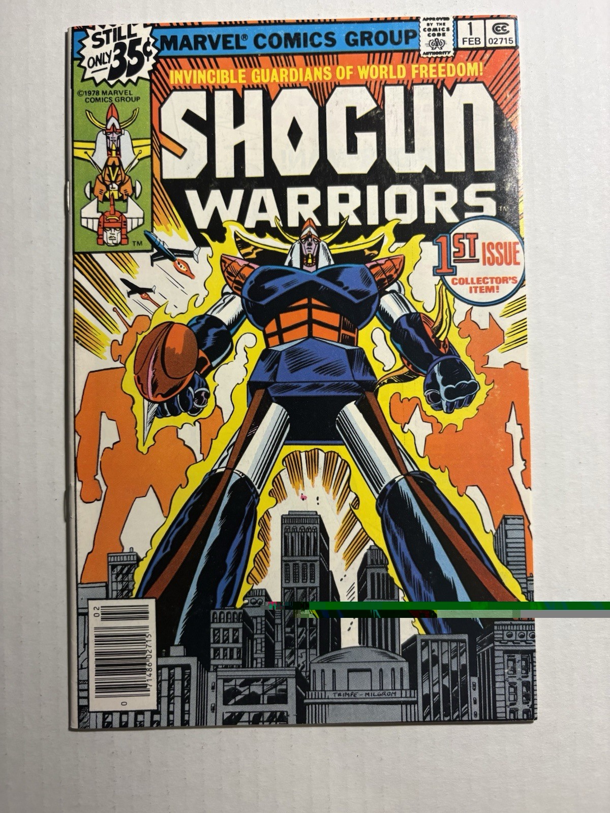 Shogun Warriors #1 (Marvel Comics February 1979)