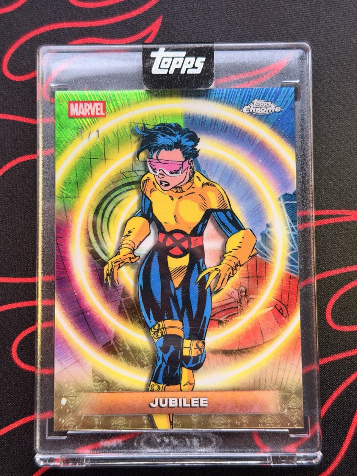 2026 Topps Mint Marvel - 45 Jubilee SuperFractor 1/1 Encased