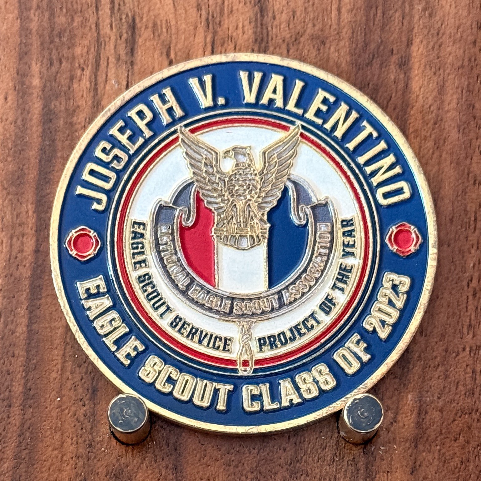 National Junior Firefighter Of The Year 2023-2024 Challenge Coin  W#30