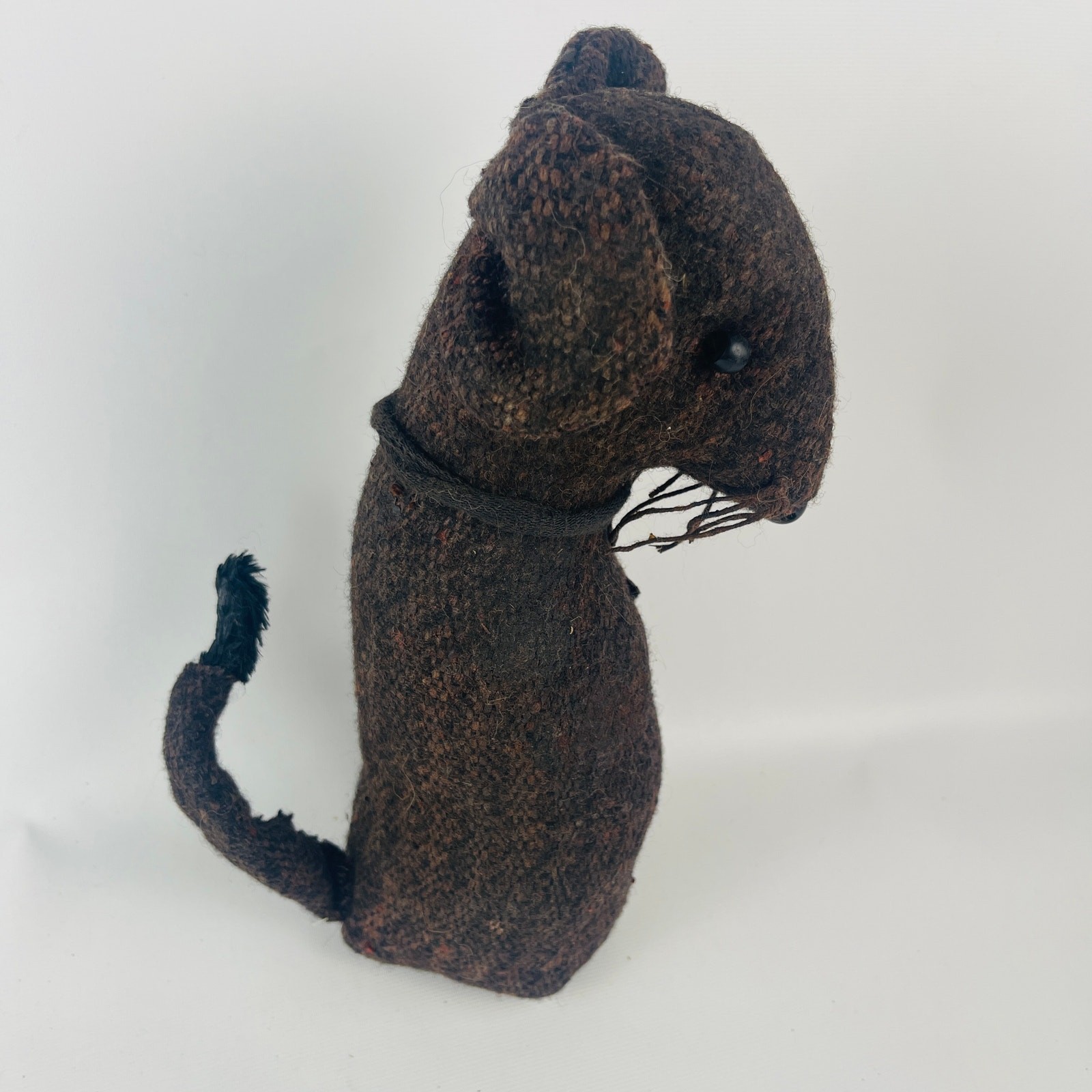Handmade Cloth Primitive Folk Art Mouse 9 1/2” Handmade Cloth Primitive Folk Art Mouse 9 1/2”