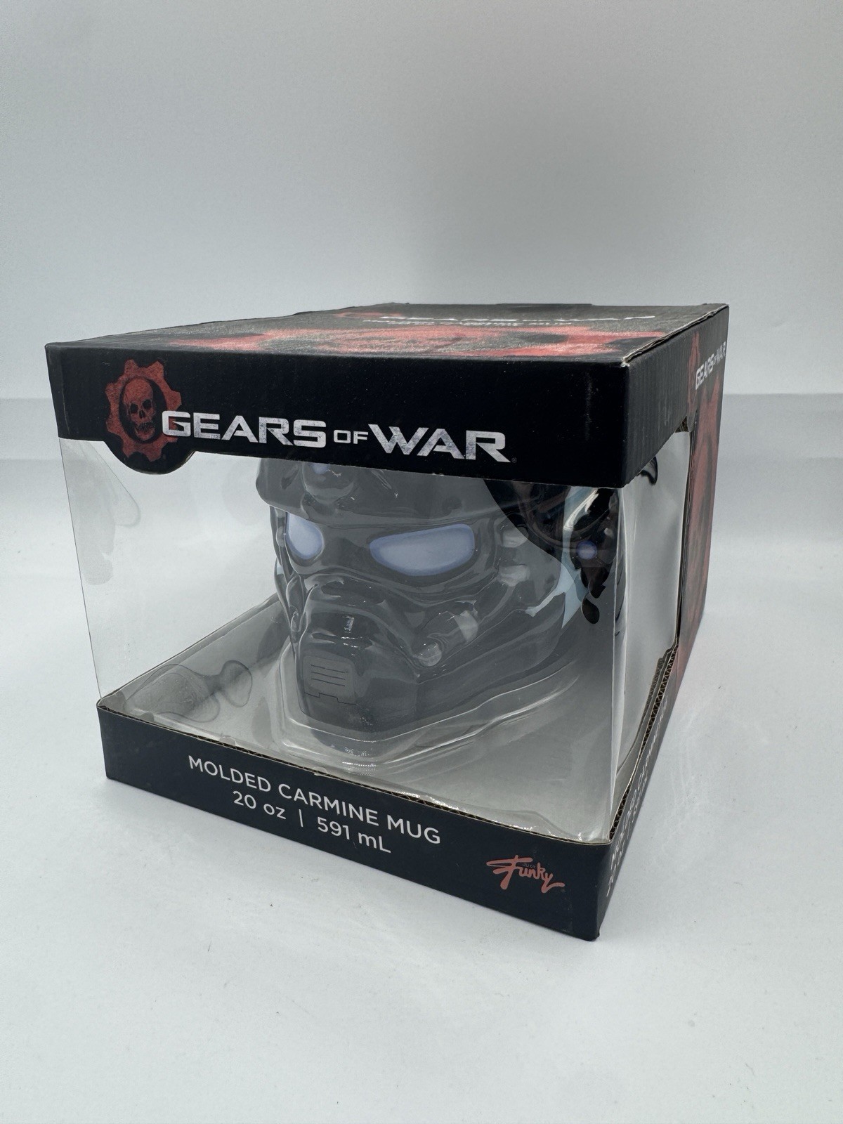 Gears of War 20 oz Sculpted Helmet Mug Just Funky New Cup Gift SA1