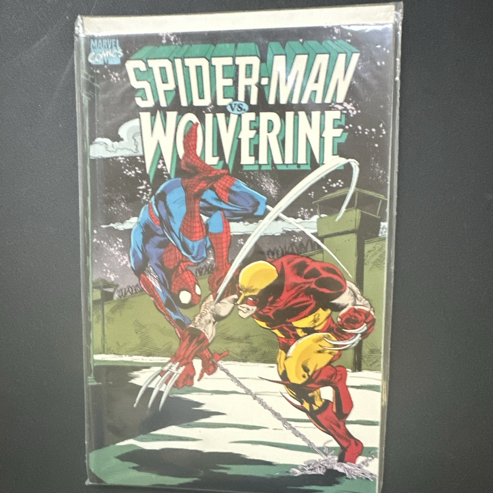 Marvel Comics Spider-Man vs. Wolverine Graphic   Novel