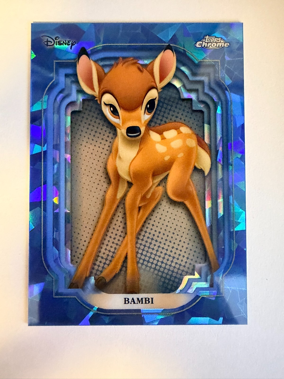 2024 Topps Chrome Disney Sapphire Edition 1 Bambi #15 - 1st Year Sapphire 2024 Topps Chrome Disney Sapphire Edition 1 Bambi #15 - 1st Year Sapphire