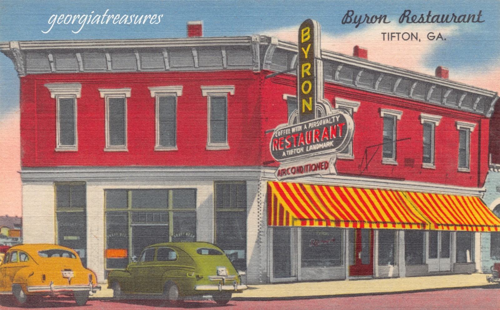 GA~GEORGIA~TIFTON~BYRON RESTAURANT~211 MAIN STREET~C.1945