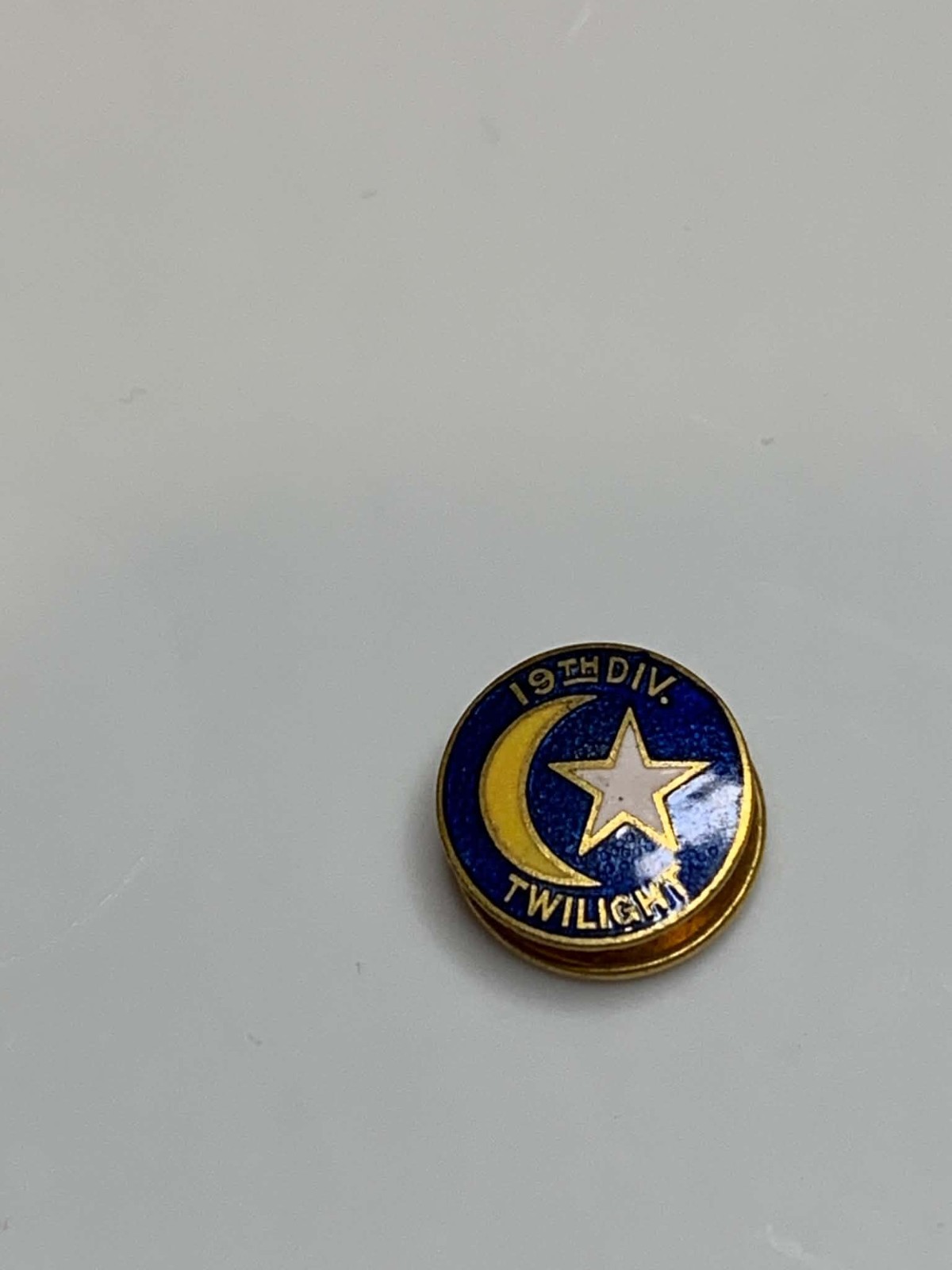 Original WW1 US Army 19th Division Veteran\'s Pin