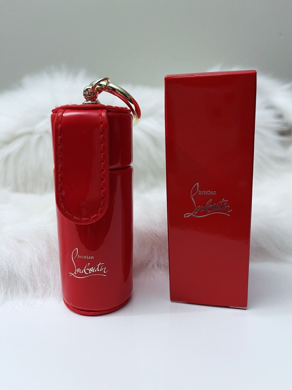 New Christian Louboutin Patent Leather Lipstick Case Collectible