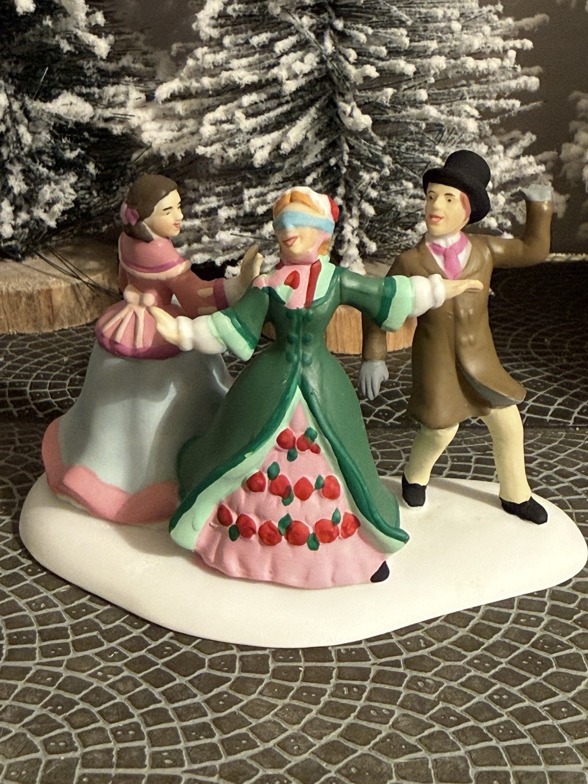 Department 56 Dickens Village Blindman’s Buff  VERY RARE