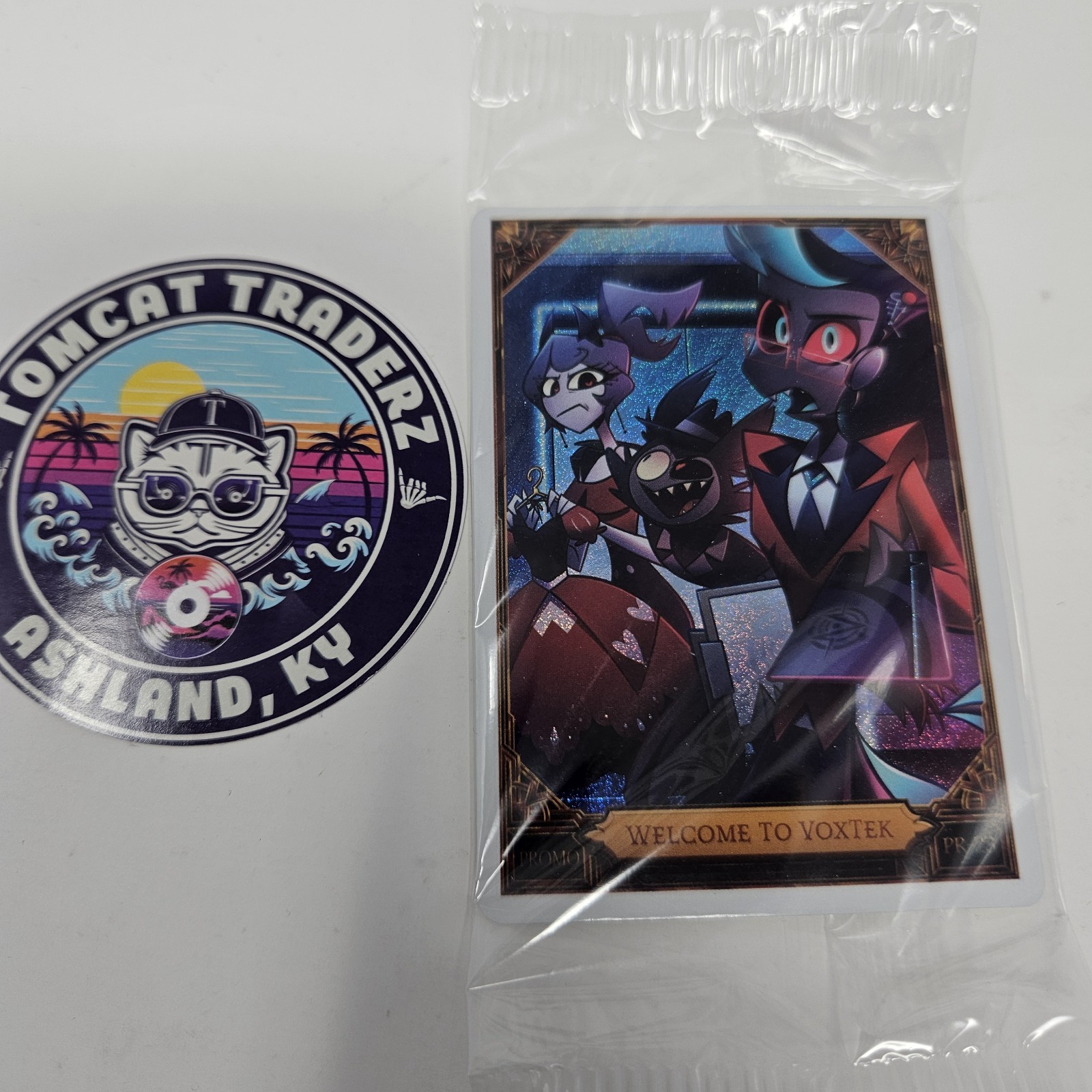 NEW Welcome To Voxtek Foil Promo Hazbin Hotel Card PR-23