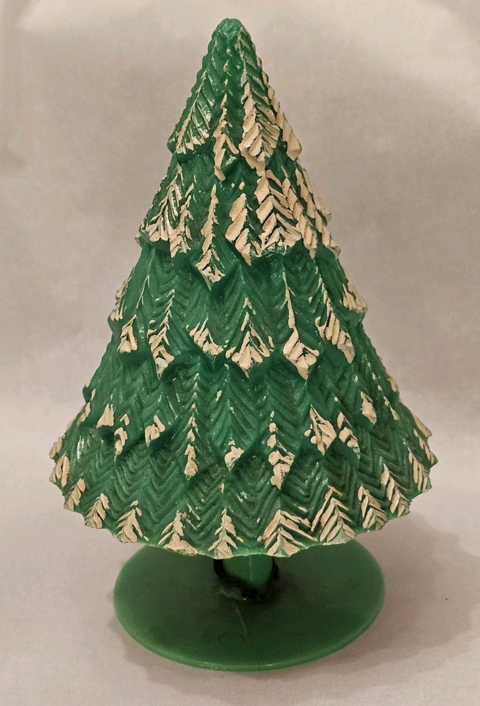 Vintage Hard Plastic Rosbro Christmas Tree 4.75\