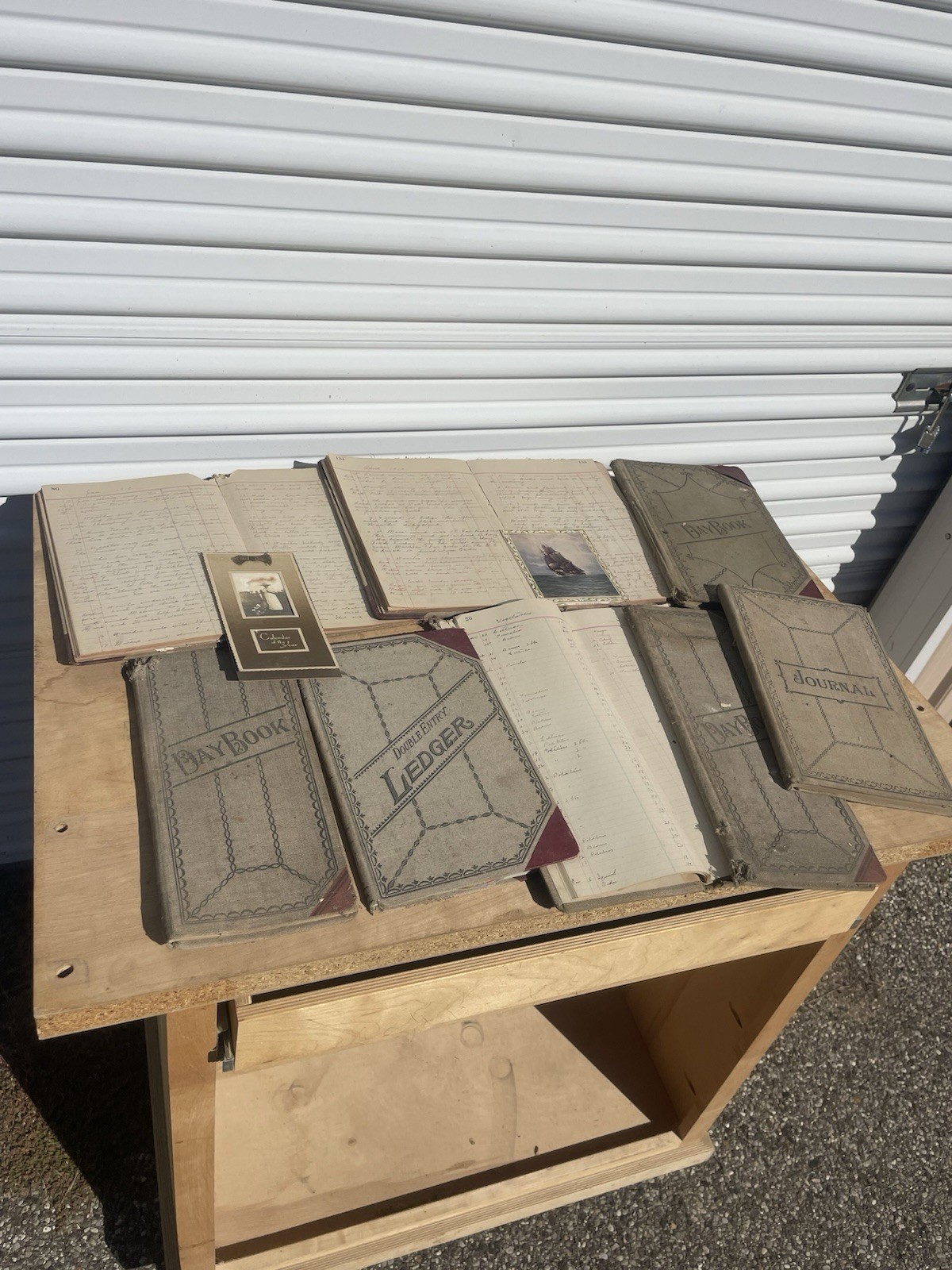 Antique Early 1900s Ledgers and Journals Lot Many Pages Written In