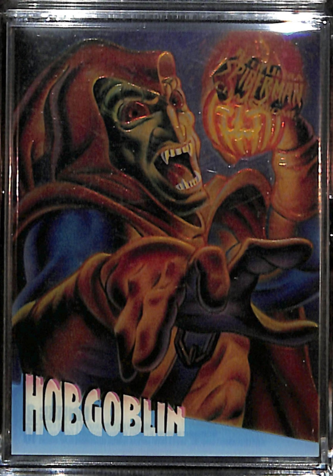 1995 Fleer Ultra Spider-Man ClearChrome Hologram Hobgoblin Limited 3/10