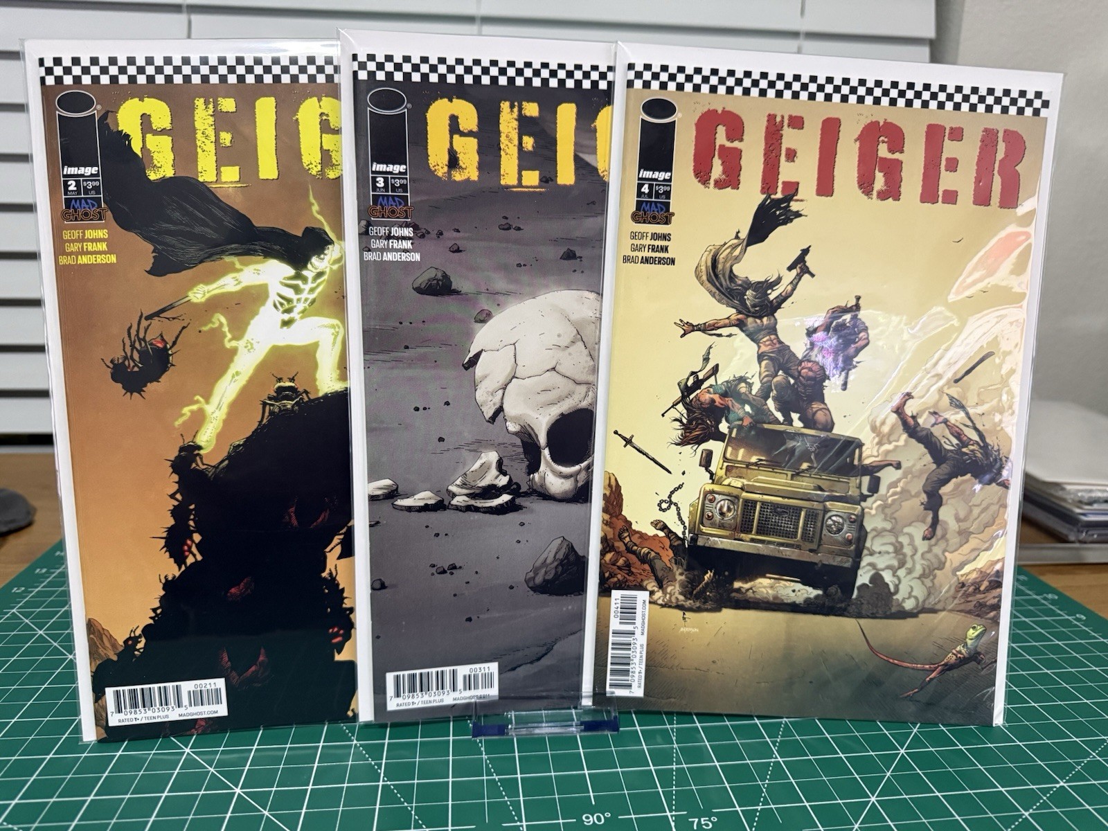 Geiger Issues #2, 3, 4 First Print NM