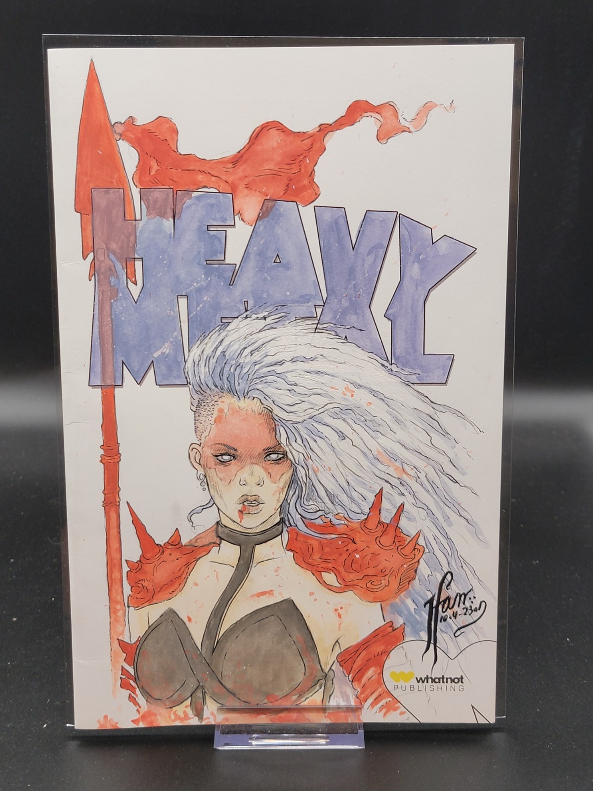 Heavy Metal Sampler #1 • Heavy Metal • 2022 • Tehani Farr Signed and Remarked
