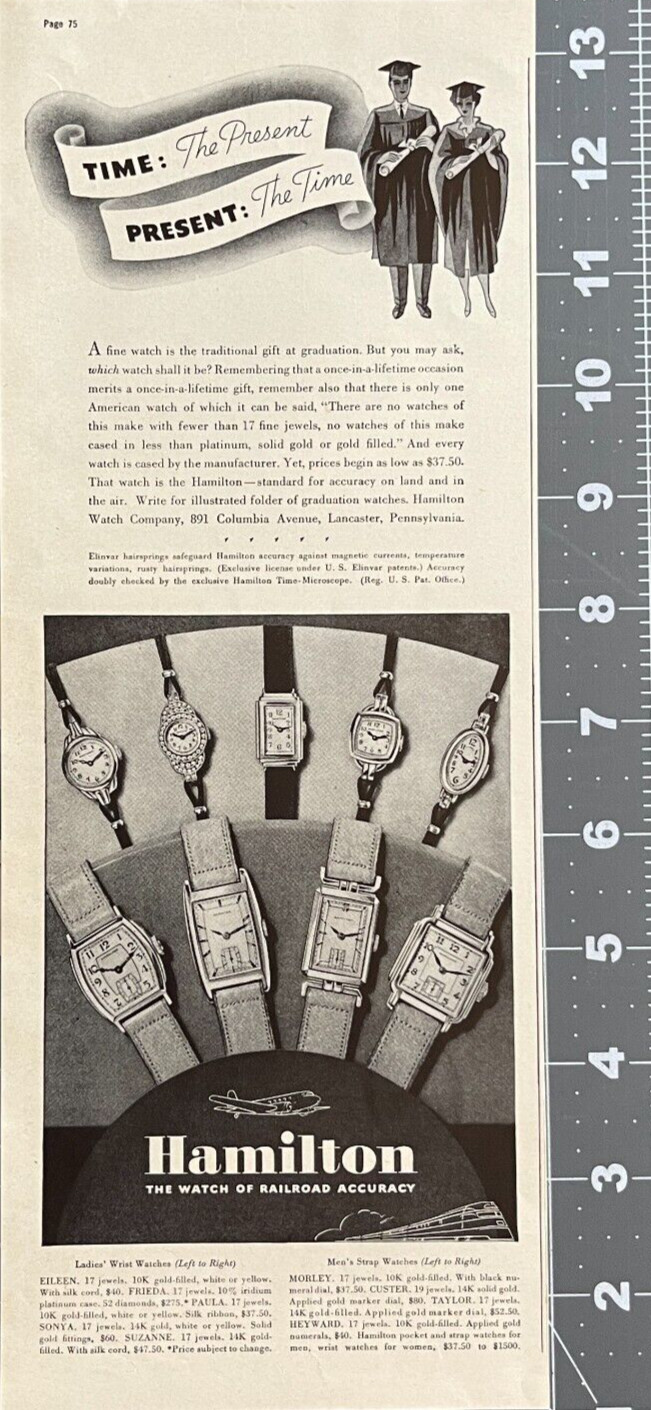 1937 Hamilton Print Ad The Watch Of Railroad Accuracy Vintage Ephemera 1937 Hamilton Print Ad The Watch Of Railroad Accuracy Vintage Ephemera