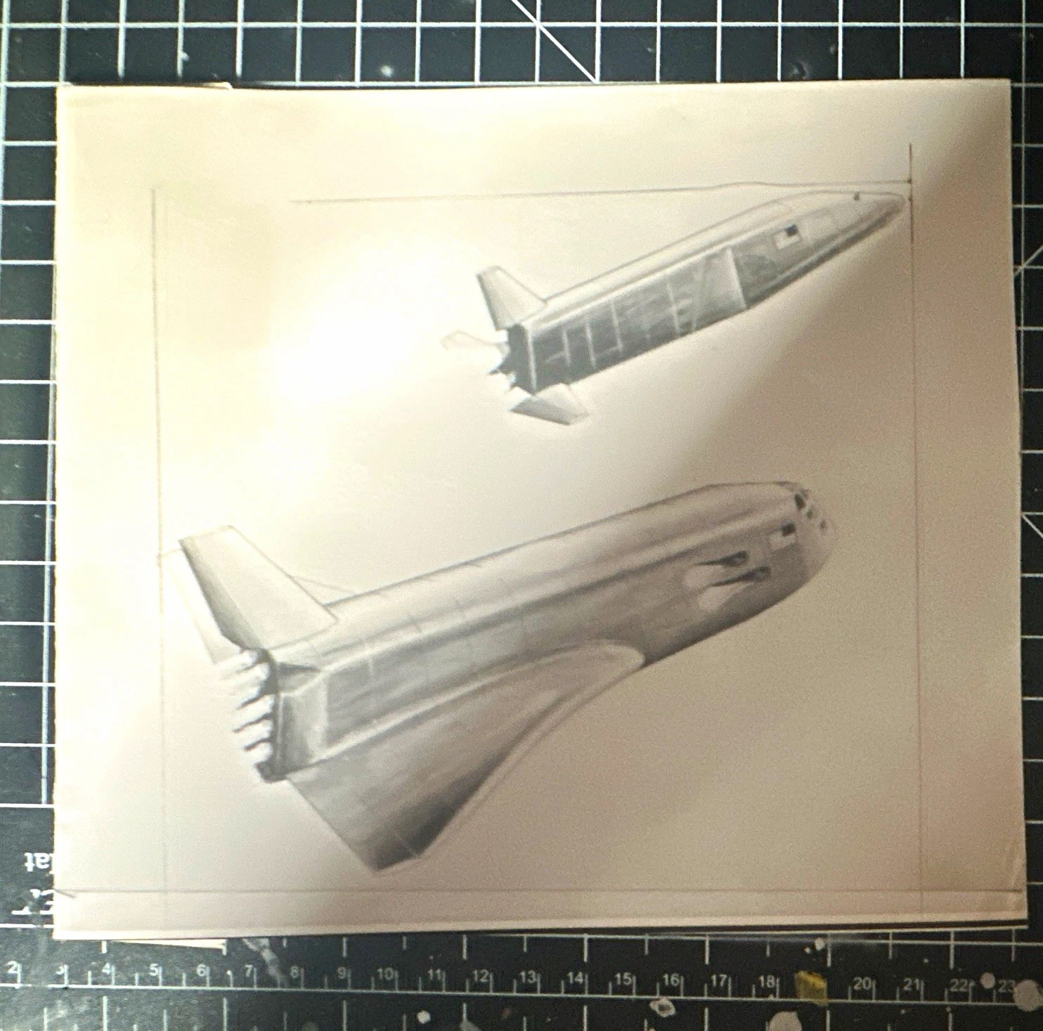 1970 McDonnell Douglas Shuttle Concept - Press Release - Compound SpacePlane