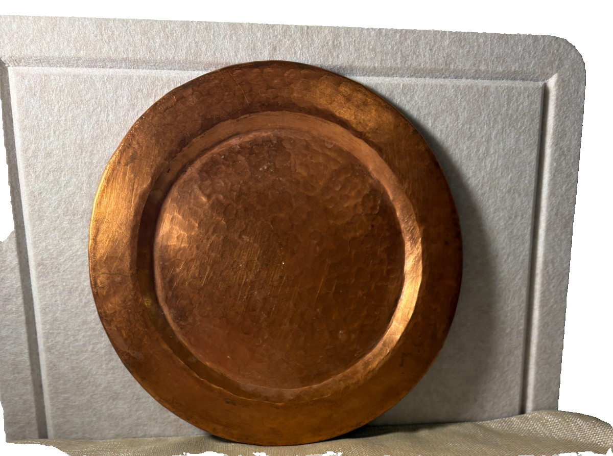 Vintage Hand Hammered Solid Copper 11