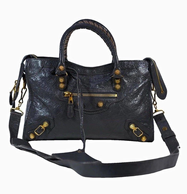 Balenciaga Small Gray Le City Bag