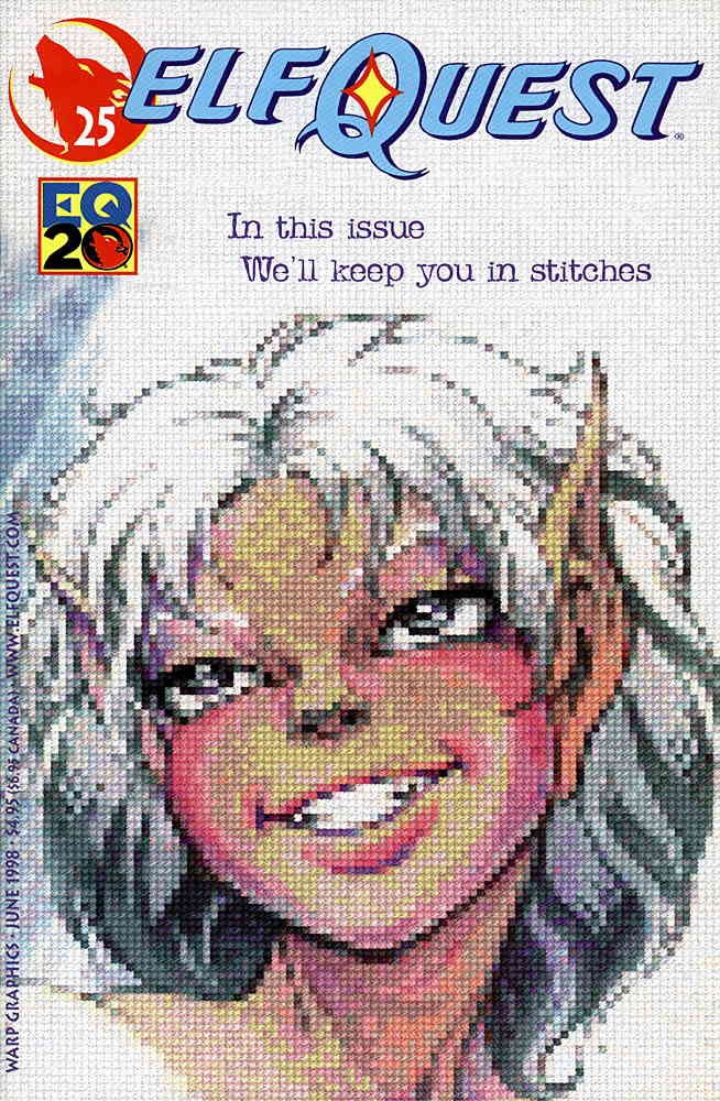 Elfquest (Vol. 2) #25 FN; Warp | w/Bag+Board