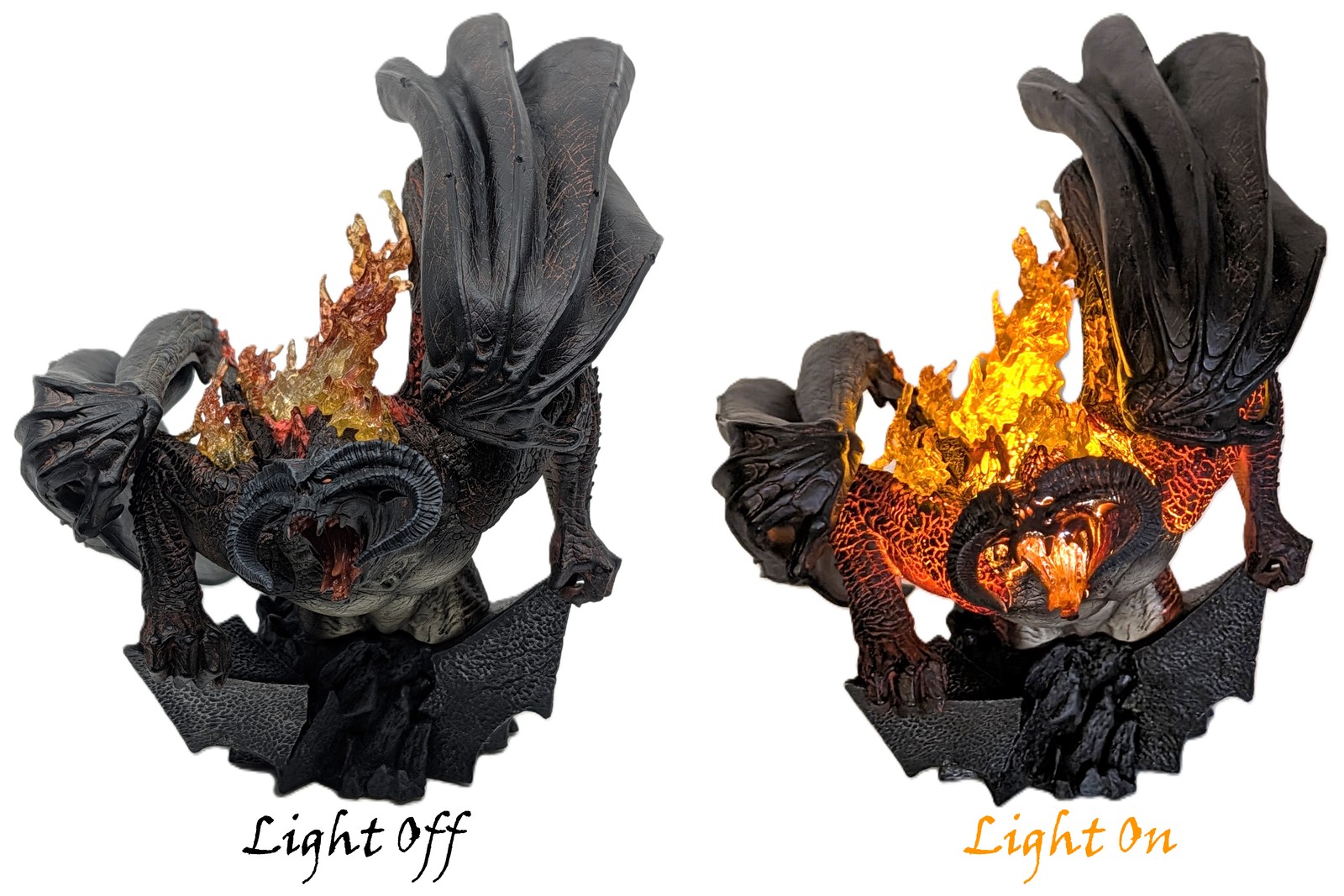 Gentle Giant Lord of the Rings Balrog Light-Up Mini Bust Limited Edition NEW