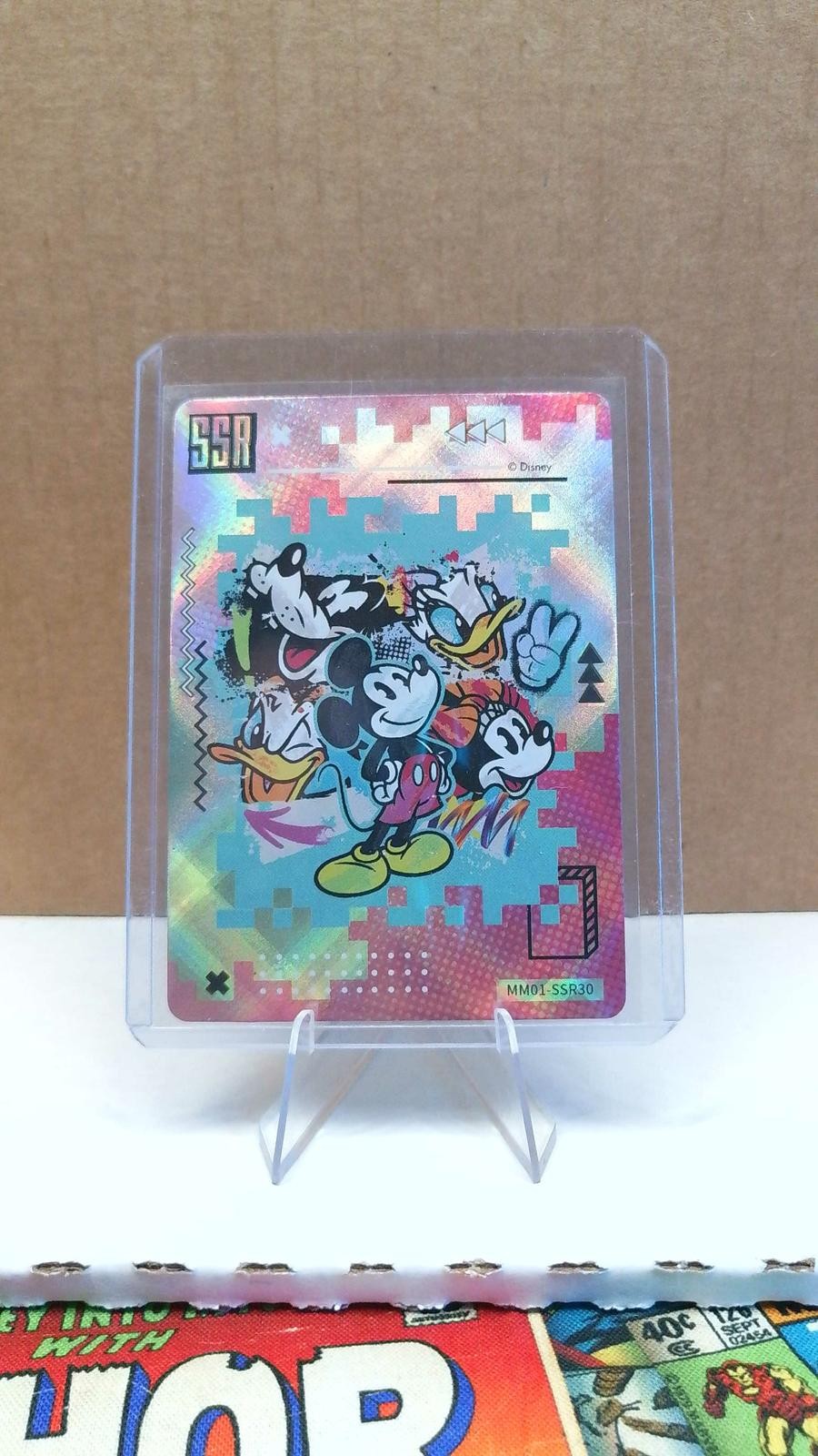 2024 CardFun Disney Mickey & Friends Group #MM01-SSR30 Secret Super Rare