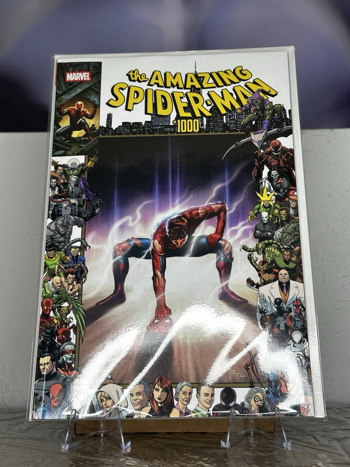 The Amazing Spider-Man #1000 Mico Suayan Regular Variant NYCC 2026 One Piece