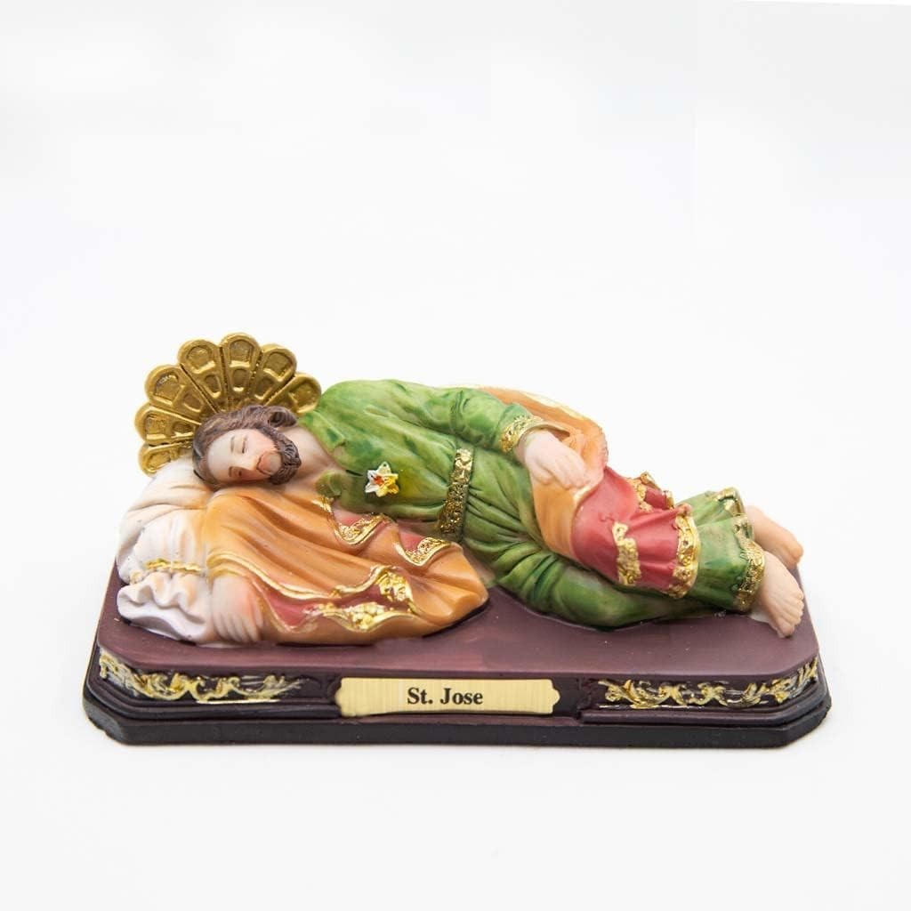 5 Inch Saint Joseph Sleeping Statue, San José Dormido Estatua.